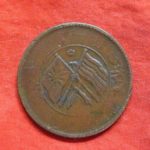 ９６－５６古銭　中国　銅幣　湖南省造　二十文