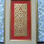 Ｚ０２民族工芸品 刺繍 インドネシア イカット