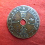 ＢＴ－４７古銭 外国貨幣 フランス領インドシナ 1910年 1サンチーム