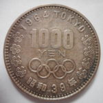 ＤＷ－３２古銭 近代銀貨 東京オリンピック記念 1000円銀貨 1964年