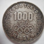 ＤＷ－３３古銭 近代銀貨 東京オリンピック記念 1000円銀貨 1964年