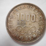 ＤＷ－３５古銭 近代銀貨 東京オリンピック記念 1000円銀貨 1964年