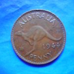 外－７０６古銭 外国貨幣 オーストラリア 1944年