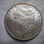 外－６１９古銭 外国貨幣銀貨 アメリカ モルガン銀貨 1885年