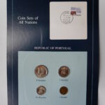 外－９４４古銭 外国貨幣 ポルトガル １，２１/２,５,２５Escudos