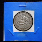 外－９９９古銭 外国貨幣銀貨 オーストラリア 1958年