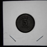 外1051古銭　外国貨幣銀貨 1917年