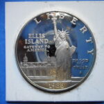 外1125古銭 外国貨幣プルーフ銀貨 アメリカ 1986年