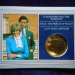 雑－１２９古銭 外国貨幣 イギリス チャールズ殿下とダイアナ妃 198１年