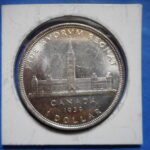 外1222古銭 外国貨幣銀貨 カナダ 1939年