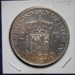 外1329古銭 外国貨幣銀貨 オランダ 1937年