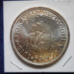 外1333古銭 外国貨幣銀貨 南アフリカ 1952年