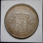 外1371古銭 外国貨幣銀貨 オランダ 1930年