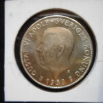 外1380古銭 外国貨幣銀貨 スウェーデン 1959年