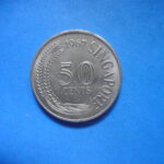 外1466古銭 外国貨幣 シンガポール 1967年