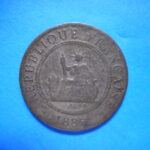 外1499古銭 外国貨幣 フランス領インドシナ 1885年