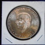 外1869古銭 外国貨幣銀貨 メキシコ 1956年