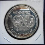 外1879古銭 外国貨幣銀貨 カナダ 1974年