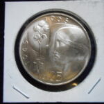 外1900古銭 外国貨幣銀貨 チェコ 1965年