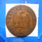外1946古銭 外国貨幣 フランス 1854年