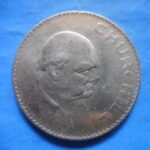外1954古銭 外国貨幣 イギリス チャーチル首相 1965年