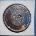 外2037古銭 外国貨幣銀貨 カナダ 1964年