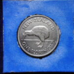 外2058古銭 外国貨幣銀貨 ニュージーランド 1937年