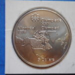 外2174古銭 外国貨幣銀貨 カナダ モントリオール オリンピック 1976年