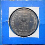 外2204古銭 外国貨幣 ポルトガル 1987年