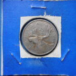 外2271古銭 外国貨幣銀貨 カナダ 1944年