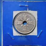 外2280古銭 外国貨幣銀貨 ニューギニア 1936年 ？