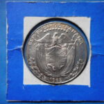 外2281古銭 外国貨幣銀貨 パナマ 1968年 ？