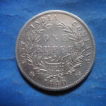 外2384古銭　外国貨幣銀貨 イギリス領インド 1840年