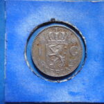 外2421古銭　外国貨幣銀貨 オランダ 1956年