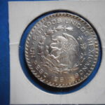 外2422古銭　外国貨幣銀貨 メキシコ 1961年