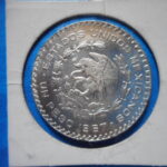 外1336古銭　外国貨幣銀貨 メキシコ 1967年