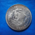 外2424古銭　外国貨幣銀貨 メキシコ 1964年