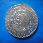 外2425古銭　外国貨幣銀貨 メキシコ 1960年