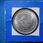 外2450古銭　外国貨幣銀貨 マカオ 1971年