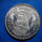 外2471古銭　外国貨幣銀貨 メキシコ 1962年