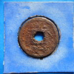 ＨＫ－２３古銭　南宋鉄銭折二銭 淳熈通宝 背春十六