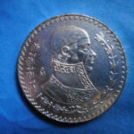 外2493古銭　外国貨幣銀貨 メキシコ 1961年