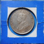 外2500古銭　外国貨幣銀貨 イギリス領インド 50CENTS 1921年