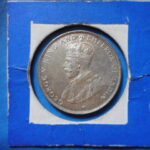 外2501古銭　外国貨幣銀貨 イギリス領インド 50CENTS 1921年